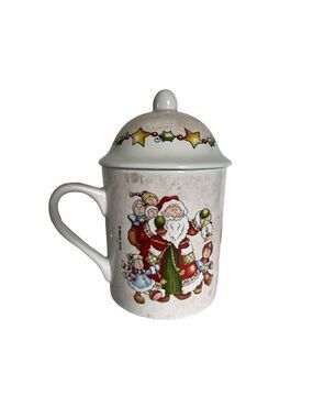 Coffee tea or Santa and a top